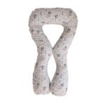 SuperMami Jastuk za dojenje tip U, boja 228 sova i zeko