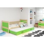 Krevet BMS Rico za 2 osobe 200x90 cm, PINE zelena