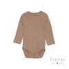 Fixoni - Bodi dugi rukav, Affogat, vel. 62