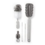 BabyOno Set za čišćenje bočica, siva