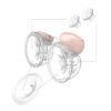 BabyOno set rezervnih dijelova za izdajalicu Twinny KIT II - silikonski nastavak 28 mm i lijevci 24 mm i 21 mm