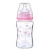BabyOno Bočica antikolik 240 ml, roza