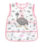 BabyOno Active Baby Podbradak košuljica 24+ mjeseci Emu, roza