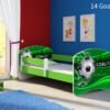 Dječji krevet ACMA s motivom, bočna zelena 160x80 cm 14 Goal