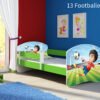 Dječji krevet ACMA s motivom, bočna zelena 160x80 cm 13 Footballer