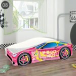 Dječji krevet ACMA Auto 140x70 cm 08 Barbie