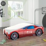 Dječji krevet ACMA Auto 160x80 cm 01 Racer 600