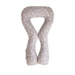 SuperMami Jastuk za dojenje tip U, boja 212 zeko i oblak