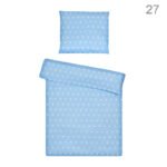 Posteljina set 2 elementa za krevet 160x80 cm uzorak-27