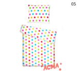 Posteljina set 2 elementa za krevet 160x80 cm uzorak-05