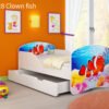 Dječji krevet ACMA s motivom + ladica 180x80 cm 28 Clown Fish