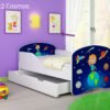 Dječji krevet ACMA s motivom + ladica 180x80 cm 22 Cosmos