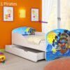 Dječji krevet ACMA s motivom + ladica 180x80 cm 21 Pirates