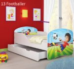 Dječji krevet ACMA s motivom + ladica 180x80 cm 13 Footballer