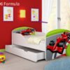 Dječji krevet ACMA s motivom + ladica 180x80 cm 06 Formula 1