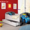 Dječji krevet ACMA s motivom + ladica 160x80 cm 04 Blue Car