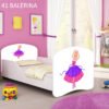 Dječji krevet ACMA s motivom 180x80 cm 41 Balerina