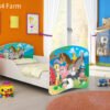 Dječji krevet ACMA s motivom 180x80 cm 34 Farm