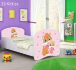 Dječji krevet ACMA s motivom 180x80 cm 33 Cats