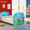 Dječji krevet ACMA s motivom 140x70 cm 32 Knight