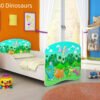 Dječji krevet ACMA s motivom 140x70 cm 30 Dinosaurs