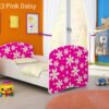 Dječji krevet ACMA s motivom 140x70 cm 23 Pink Daisy
