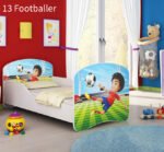 Dječji krevet ACMA s motivom 140x70 cm 13 Footballer