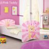 Dječji krevet ACMA s motivom 180x80 cm 10 Pink Teddy Bear