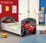 Dječji krevet ACMA s motivom 180x80 cm 05 Red Car