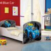 Dječji krevet ACMA s motivom 180x80 cm 04 Blue Car