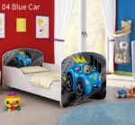 Dječji krevet ACMA s motivom 180x80 cm 04 Blue Car