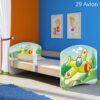 Dječji krevet ACMA s motivom, bočna sonoma 180x80 cm 29 Aeroplane