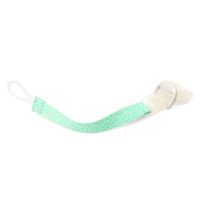 BabyOno privjesak za dudu s kopčom mint s uzorkom