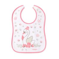 BabyOno Podbradak Samostalno jedem rozi rub labud