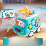 Vokalne igračke za bebe u ranom obrazovanju, višenamjenski glazbeni autobus - Image 5