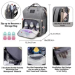 Mommy Bag Lagani prijenosni sklopivi krevetić za bebe - Slika 4