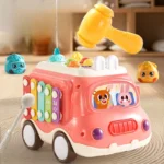 Vokalne igračke za bebe u ranom obrazovanju, višenamjenski glazbeni autobus - Image 4