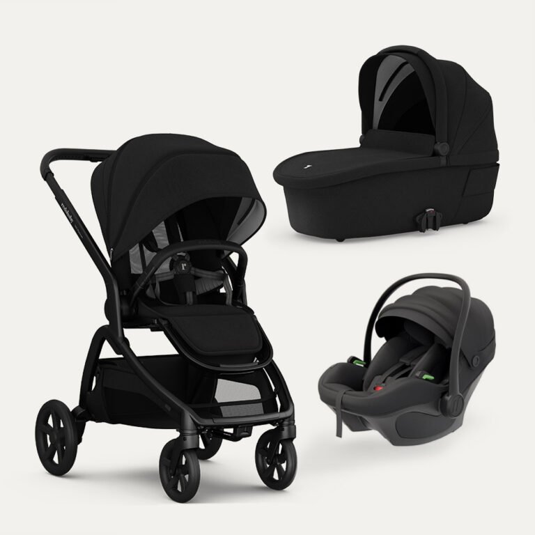 REDSBABY ONIX kolica, Platinum Black Twill 3u1 B