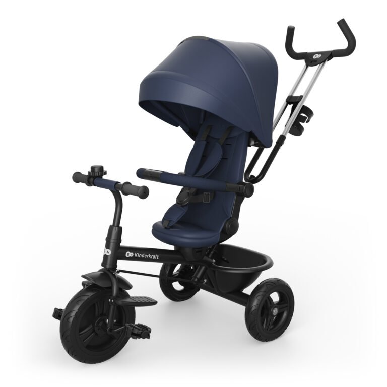 Kinderkraft tricikl Aston 2 Plus - Navy