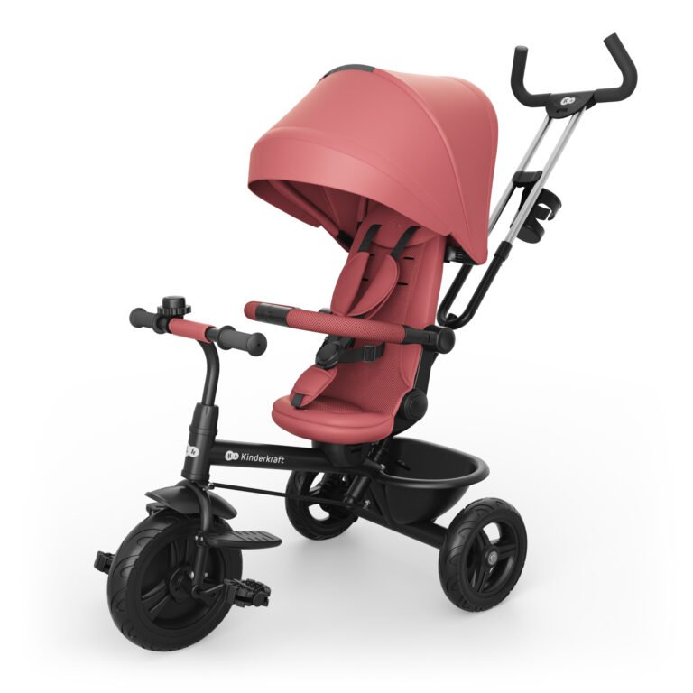 Kinderkraft tricikl Aston 2 Plus - Pink