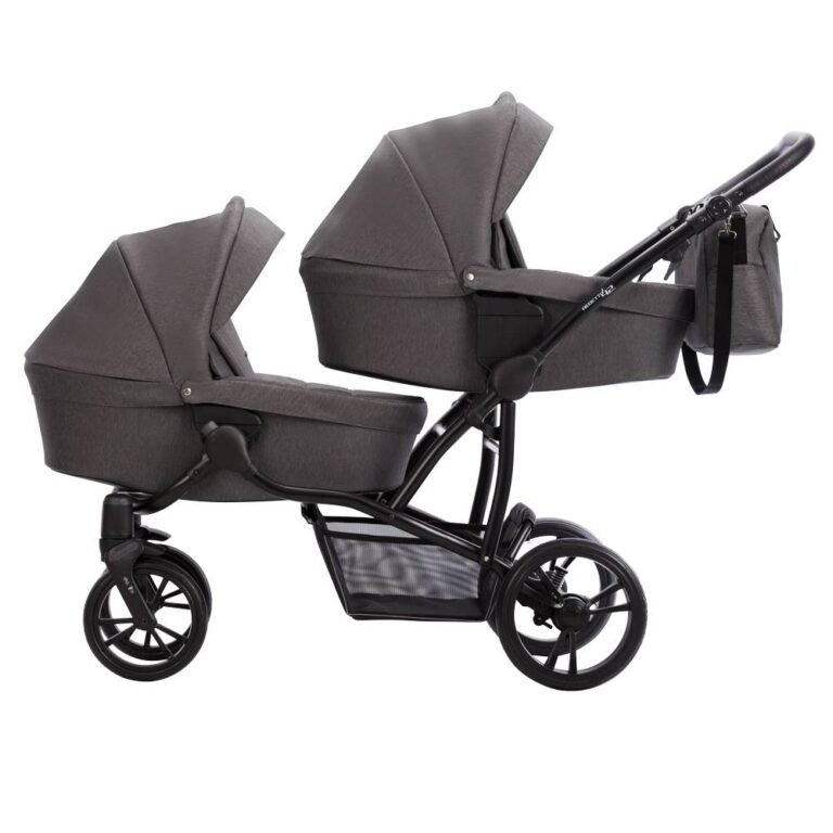 Bebetto FOR2 tapicirka košara + sportski dio za blizance, boja LJ195