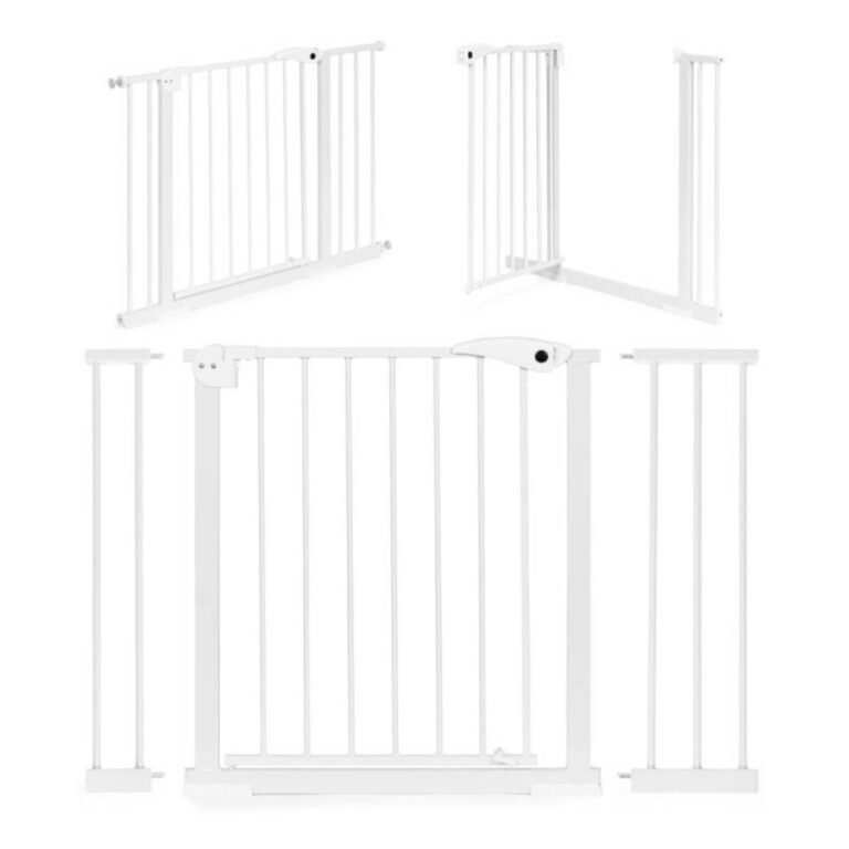 Ecotoys zaštitna ograda 74-105 cm, White