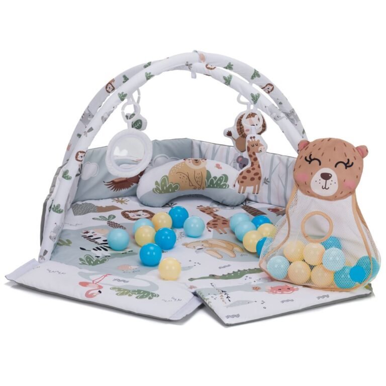 Fillikid edukativna igraonica za bebe Colourful Wildlife s lopticama