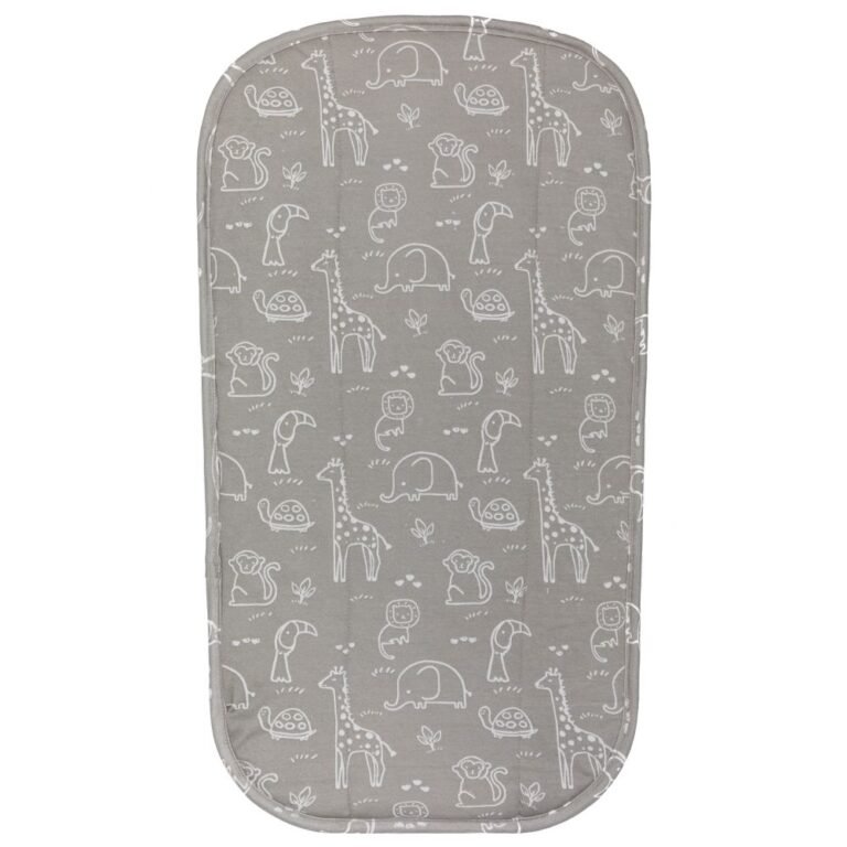 Fillikid navlaka za podlogu za prematanje Eva 61x36 cm, Safary grey
