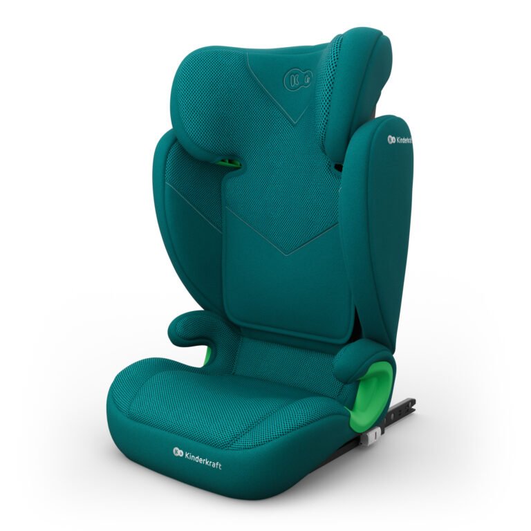 Kinderkraft autosjedalica Junior Fix 2 Plus i-Size, Grupa 2, 3 (15-36 kg) (100-150 cm) - Green