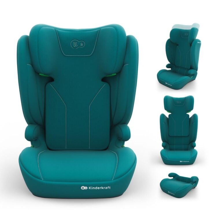 Kinderkraft autosjedalica I-Spark 2 Plus i-Size 15-36 kg (100-150 cm) bez Isofix-a, Green