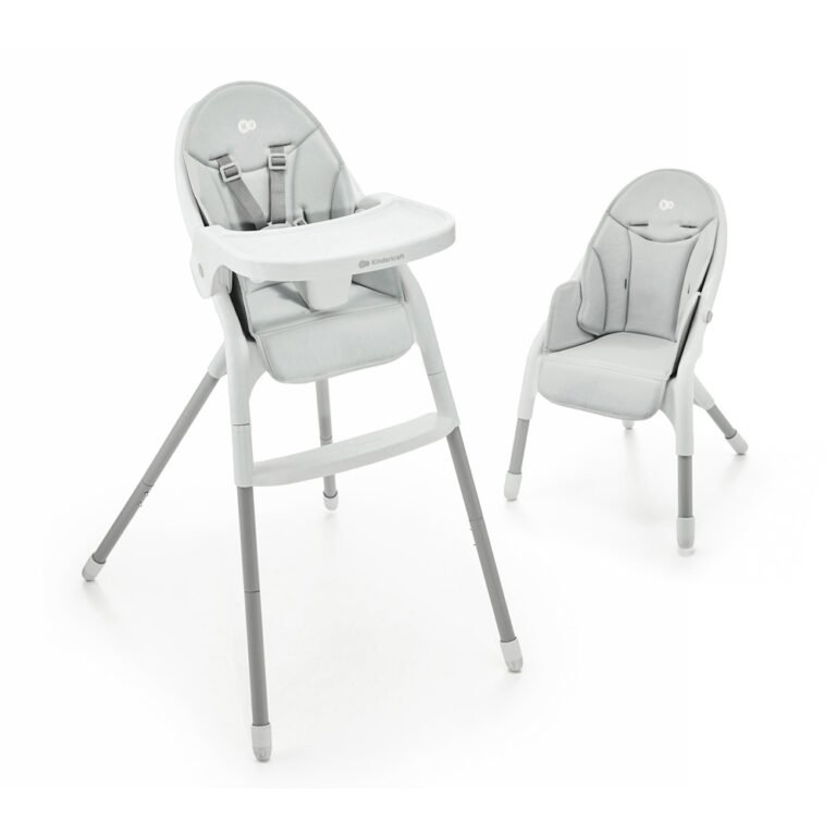 Kinderkraft Hranilica Dinnly 2u1, siva