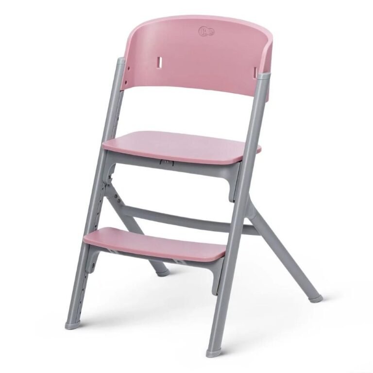 Kinderkraft hranilica LIVY bez pladnja, Pink