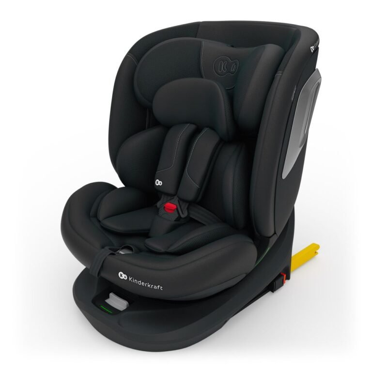 Kinderkraft I-GROW 2 PLUS  i-Size autosjedalica 0-36 kg (40-150 cm) 360, crna