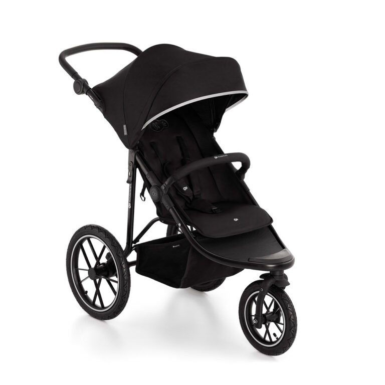 Kinderkraft sportska kolica s tri kotača HELSI 2, Black